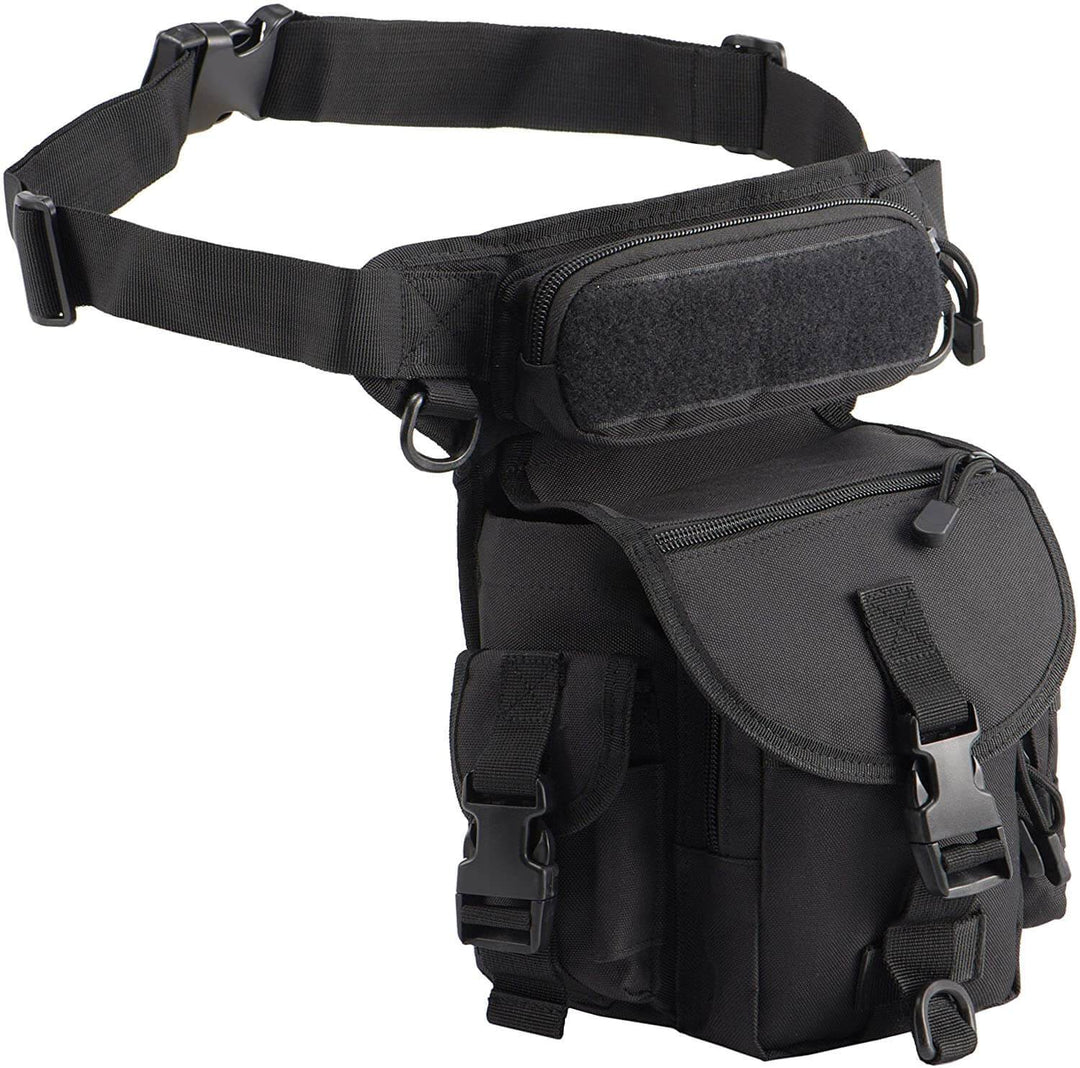 Durable Tactical Thigh Bag for Men – Waterproof Multi-Pocket Design