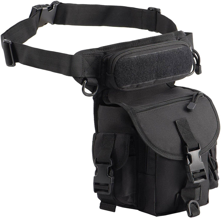 Durable Tactical Thigh Bag for Men – Waterproof Multi-Pocket Design