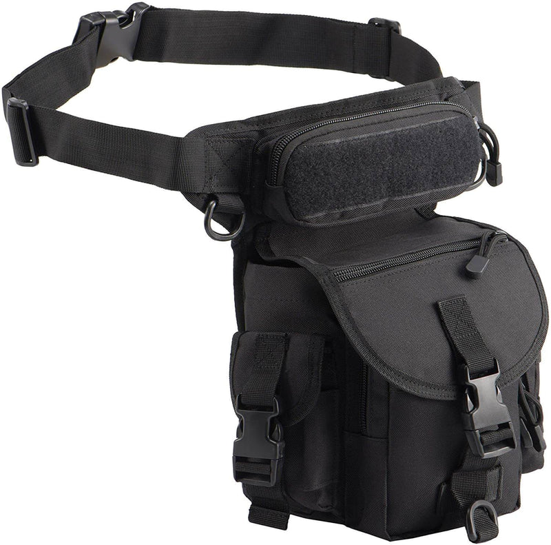 Durable Tactical Thigh Bag for Men – Waterproof Multi-Pocket Design