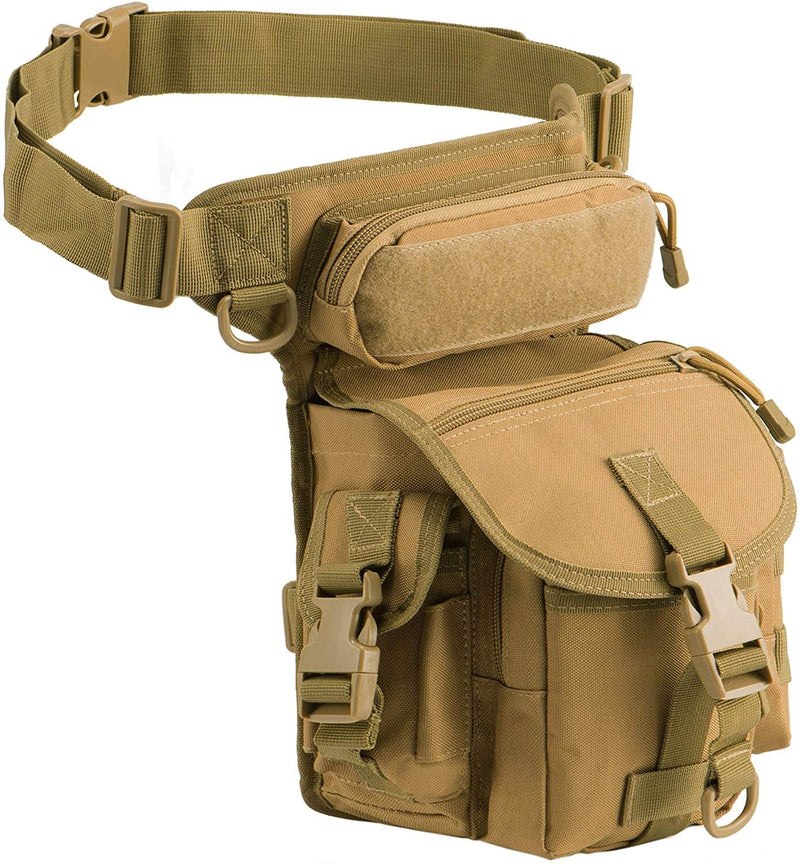 Durable Tactical Thigh Bag for Men – Waterproof Multi-Pocket Design