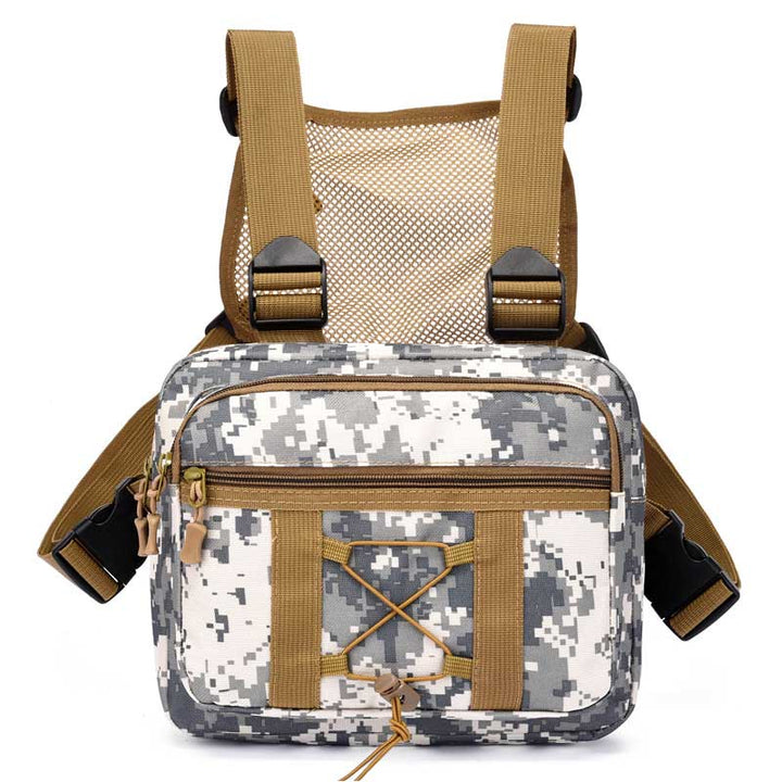 Bolsa táctica de pecho sostenible – equipo multi-bolsillo impermeable para exteriores