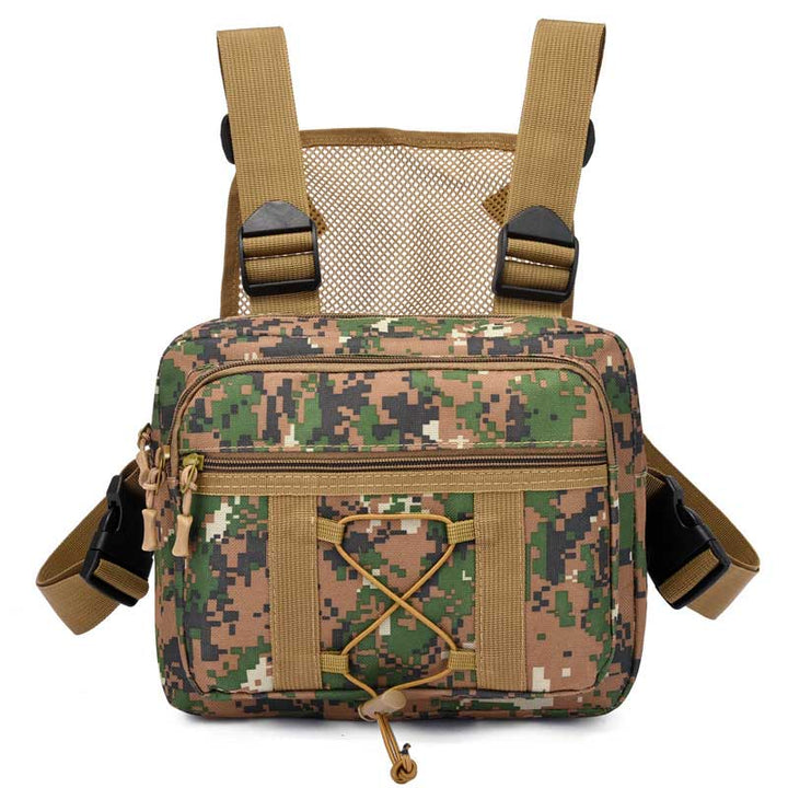 Bolsa táctica de pecho sostenible – equipo multi-bolsillo impermeable para exteriores