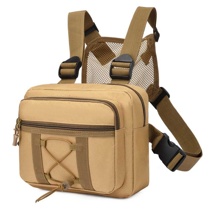 Bolsa táctica de pecho sostenible – equipo multi-bolsillo impermeable para exteriores