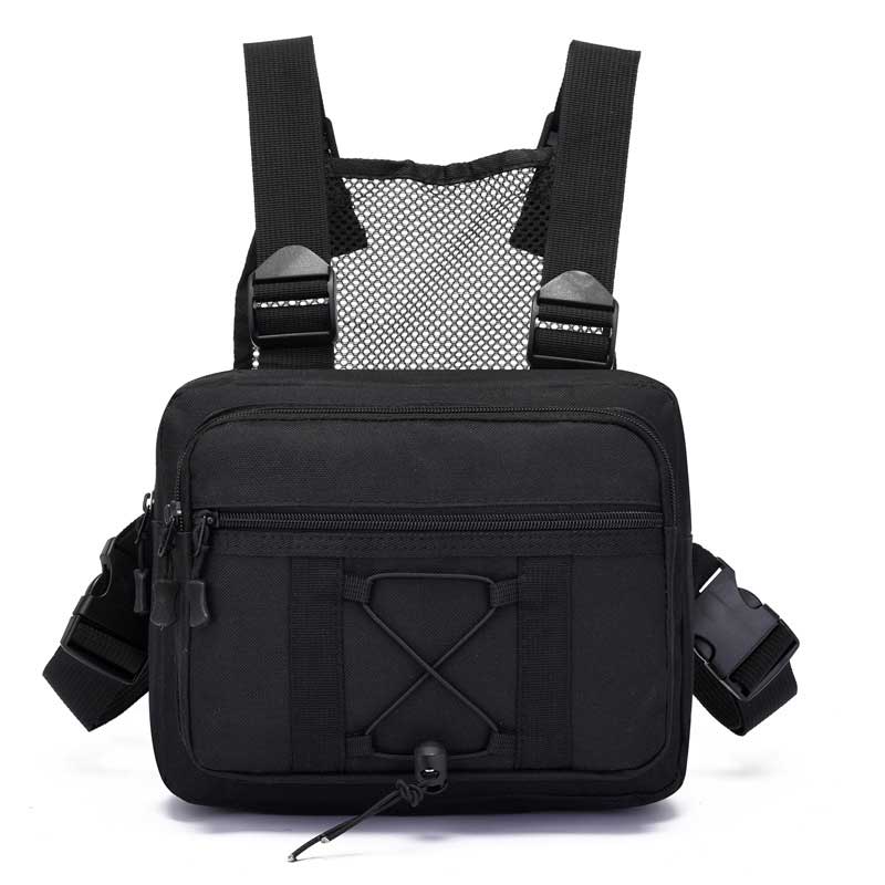 Bolsa táctica de pecho sostenible – equipo multi-bolsillo impermeable para exteriores