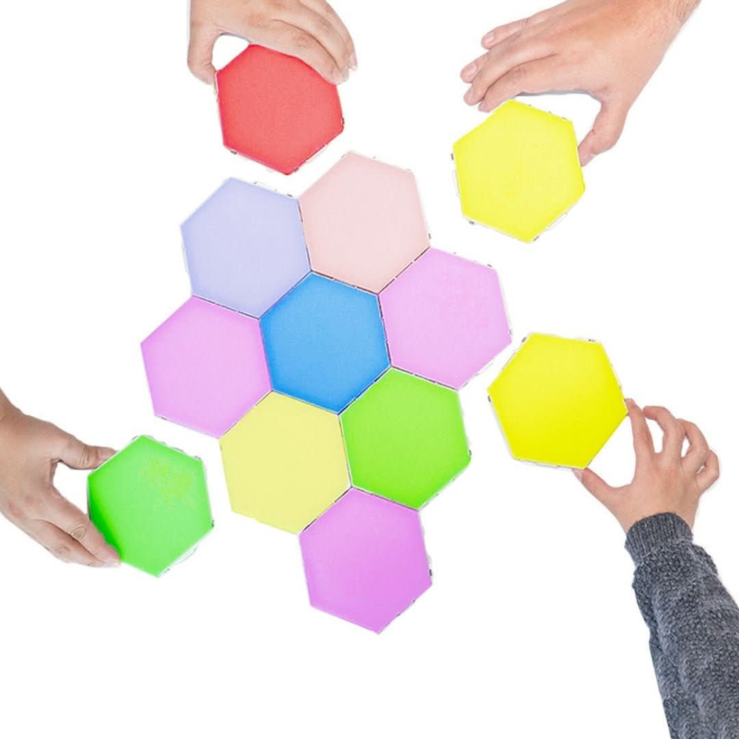 Iluminación hexagonal interactiva – GlowHex