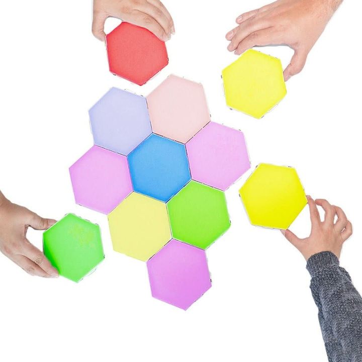 Iluminación hexagonal interactiva – GlowHex