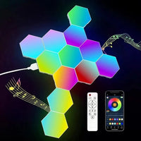 Iluminación hexagonal interactiva – GlowHex