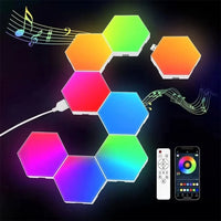 Iluminación hexagonal interactiva – GlowHex