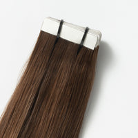 Extensiones de cabello con cinta – Veloura Tape (Balayage marrón cálido 2+7)