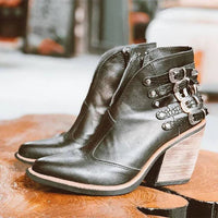 Women's Ankle Boots with Heel – Clara