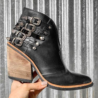 Women's Ankle Boots with Heel – Clara