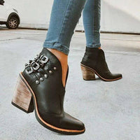 Women's Ankle Boots with Heel – Clara