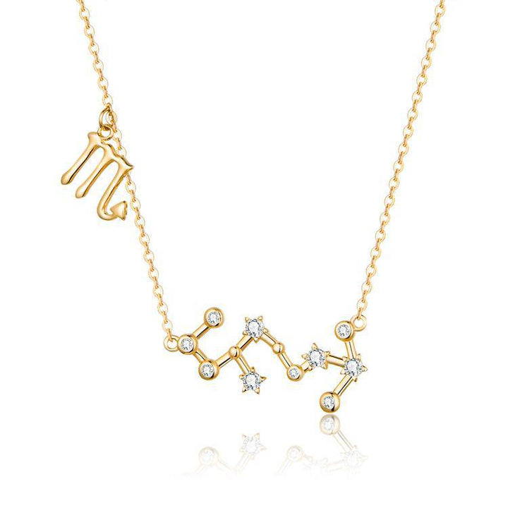 Zodiac Sign Astrology Necklace - Celestia