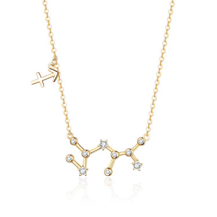 Zodiac Sign Astrology Necklace - Celestia