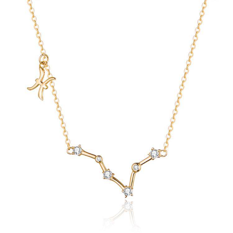 Zodiac Sign Astrology Necklace - Celestia