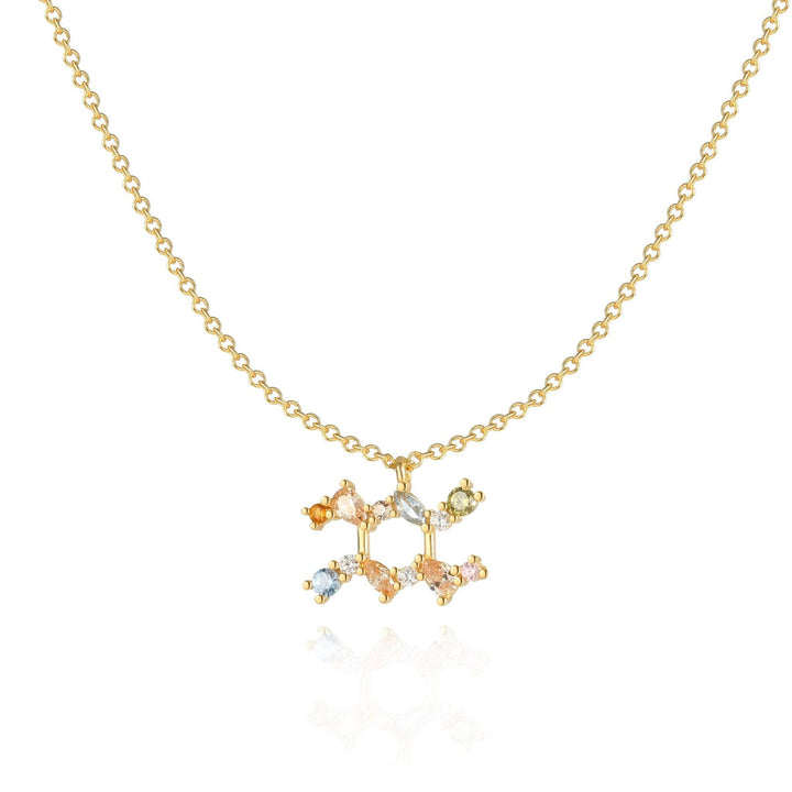 Stylish Zodiac Necklace – Celestia