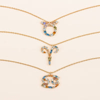 Stylish Zodiac Necklace – Celestia