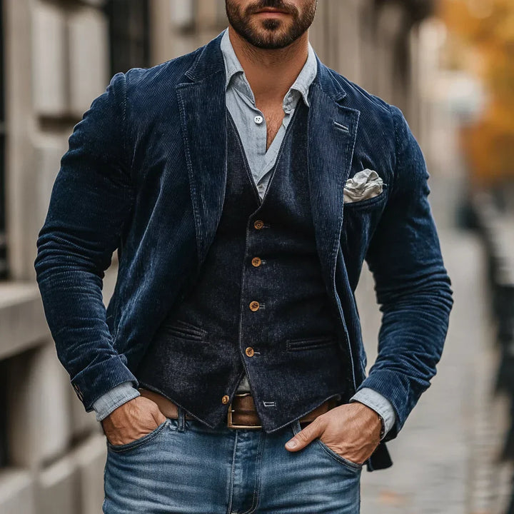 Men's suit consisting of jacket and waistcoats - Victor