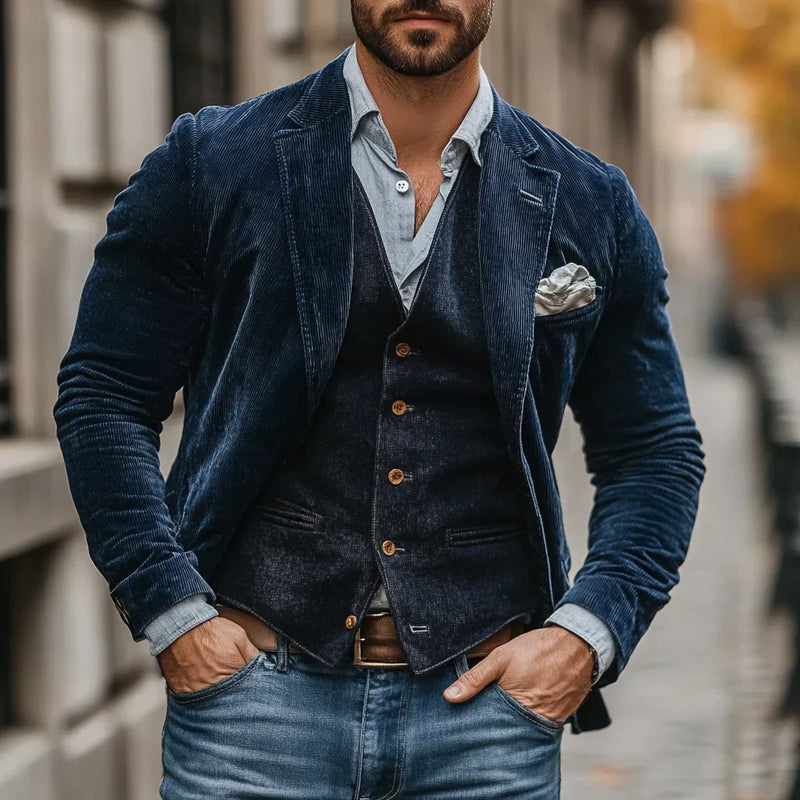 Men's suit consisting of jacket and waistcoats - Victor