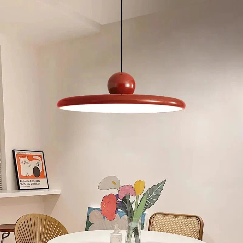 Trendy Bauhaus glas-hængelampe - LunaBau