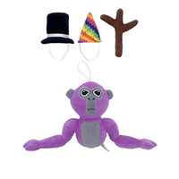 Colorful Gorilla Plush Figure – FunkyGorilla