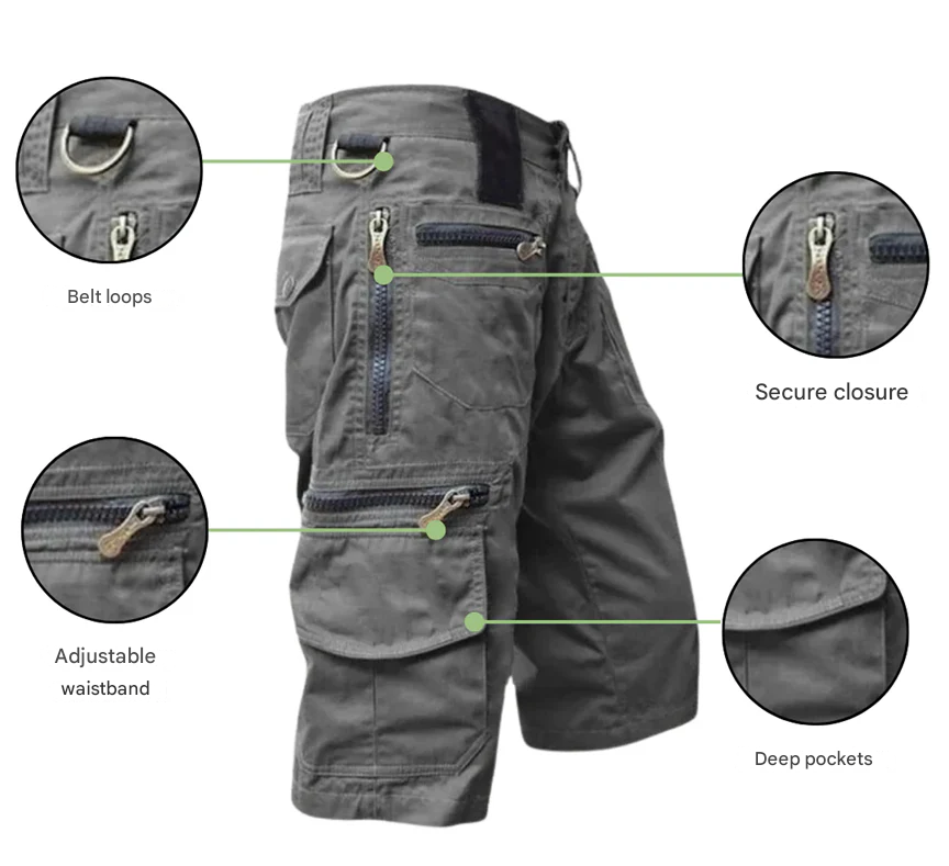 Men's Cargo Shorts - TrailTrek
