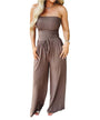 Off-Shoulder Sommer-Jumpsuit mit Weiten Beinen – Camila