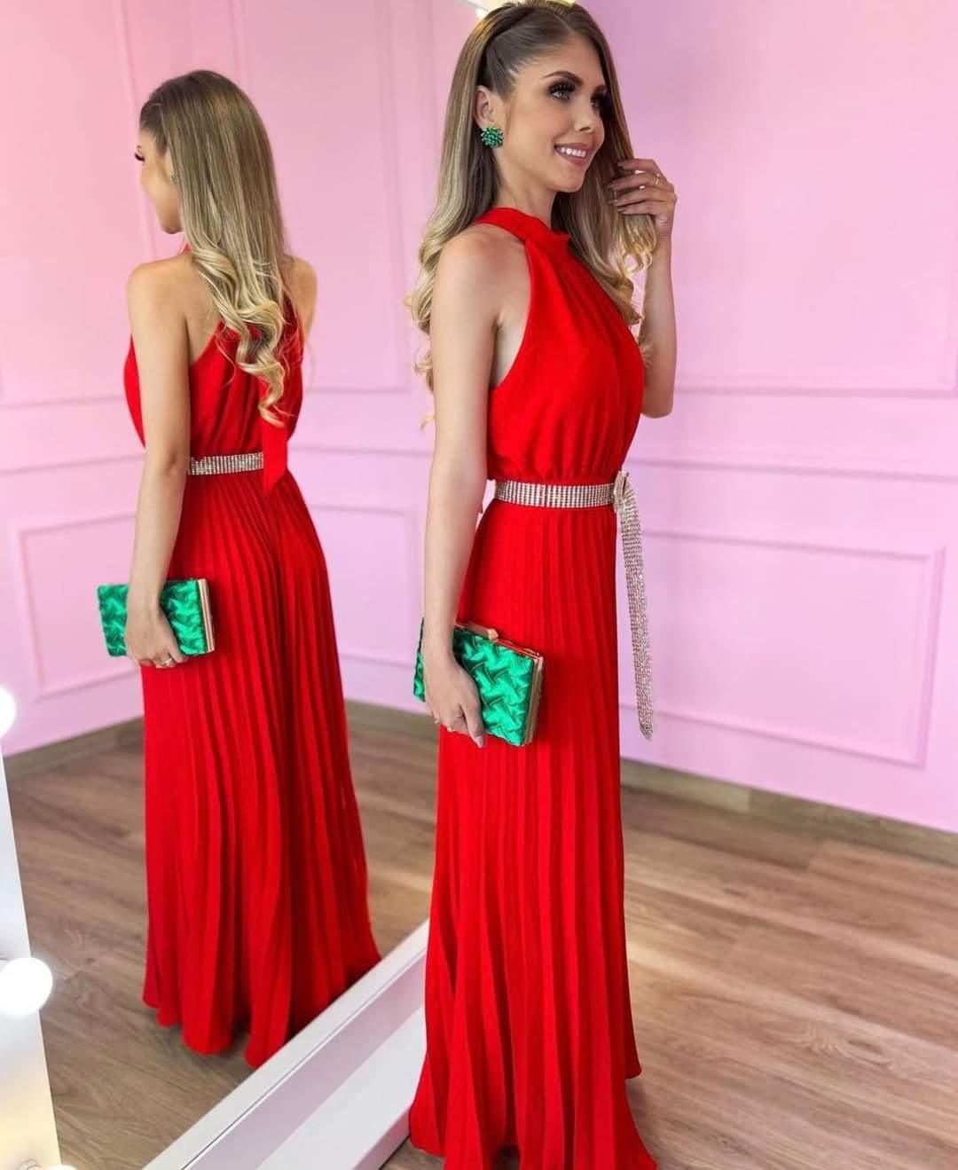 Plisseret jumpsuit – Gaia | Smukt luftigt sommerlook