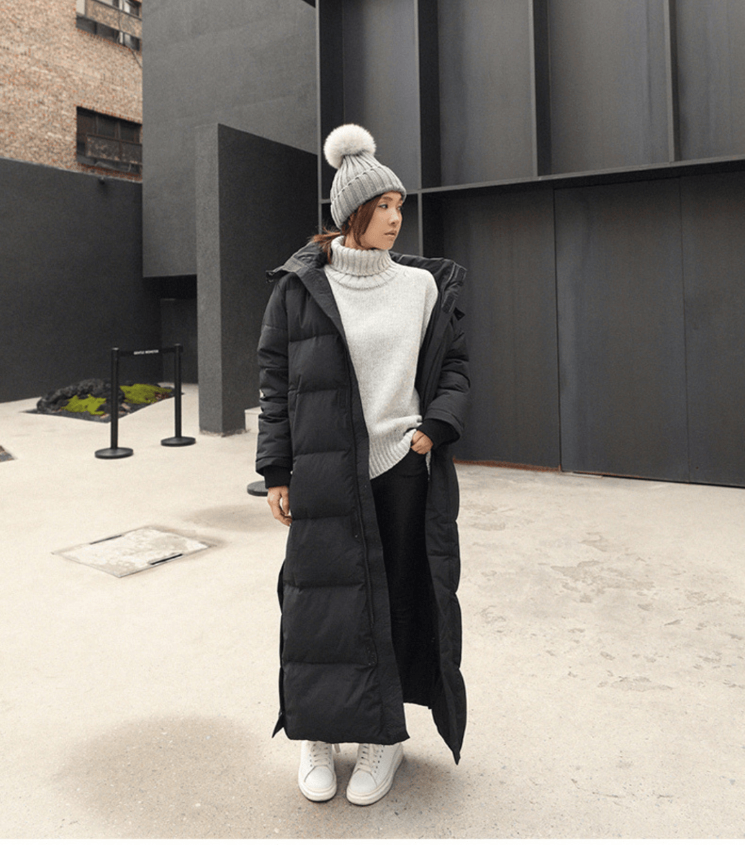 Oversized dame vinterparka - Luna