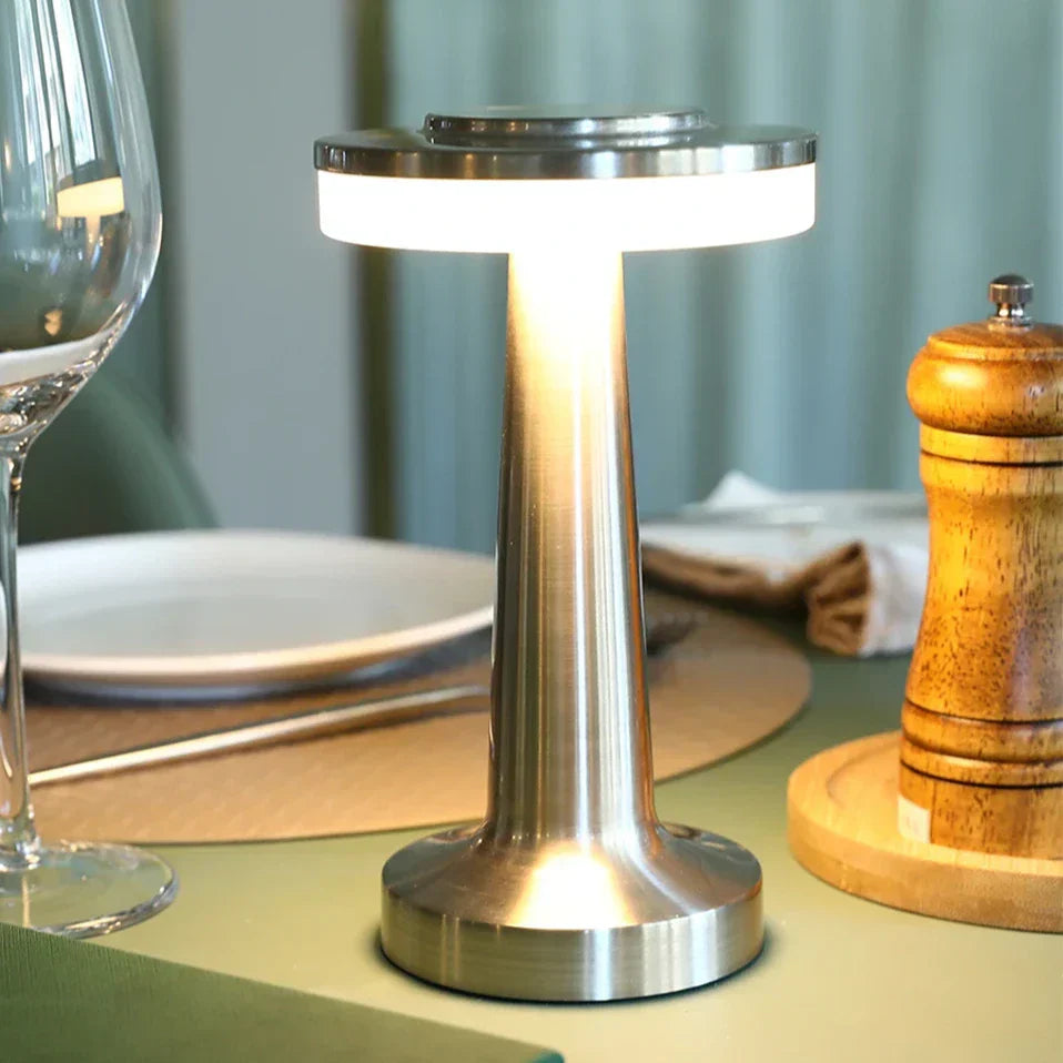 Drahtlose Retro Tischlampe - LumiBar