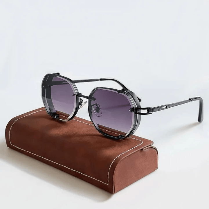 High-quality men's sunglasses with a noble frame – UrbanValence