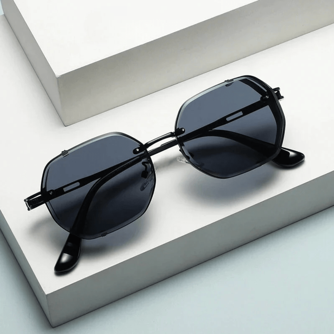 High-quality men's sunglasses with a noble frame – UrbanValence
