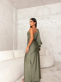 Ein-Schulter Abendkleid für einen Raffinierten Look - Ravina