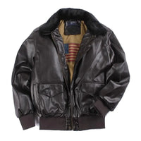 Vintage Leder-Motorradjacke für den Winter – Maxim