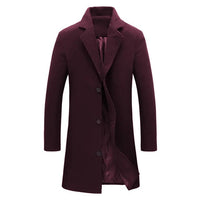 Abrigo de paño para hombre – otoño e invierno – Tomas