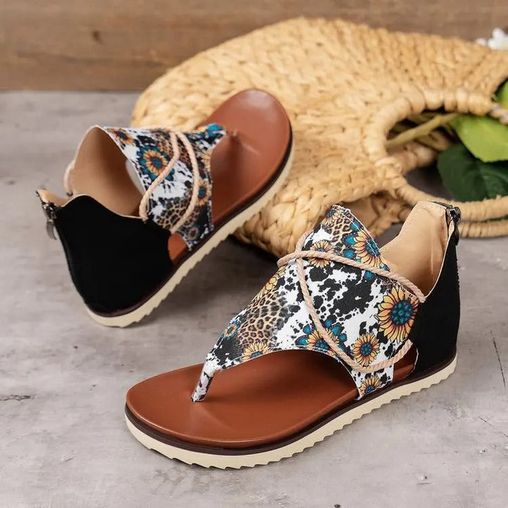 Trendige orthopädische Sandalen für Damen - ComfortWalk 120