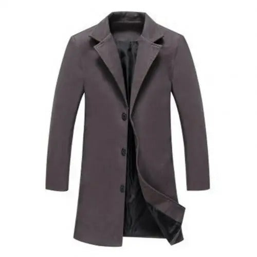 Abrigo de paño para hombre – otoño e invierno – Tomas