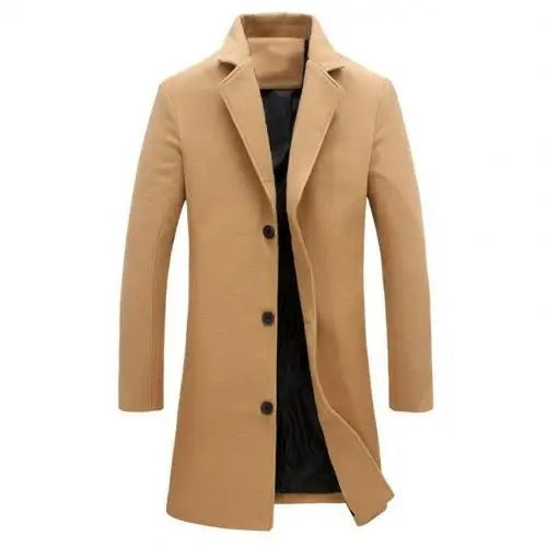 Abrigo de paño para hombre – otoño e invierno – Tomas