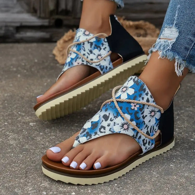 Trendige orthopädische Sandalen für Damen - ComfortWalk 120