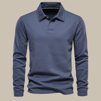 Classic men's long-sleeve polo - Ruben