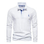Klassiek Heren Poloshirt met Lange Mouwen - Felix