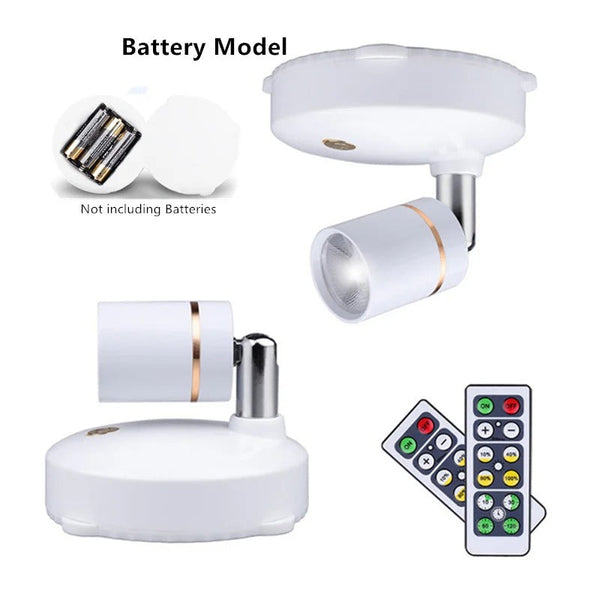 Wireless Mood Light with Remote Control - LumaRay