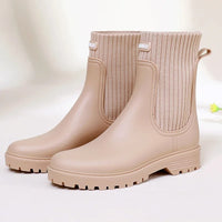 Comfortable Waterproof Women's Rain Boots - Livia Rain Luxe