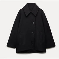 Oversized stilfuld damejakke - Amara