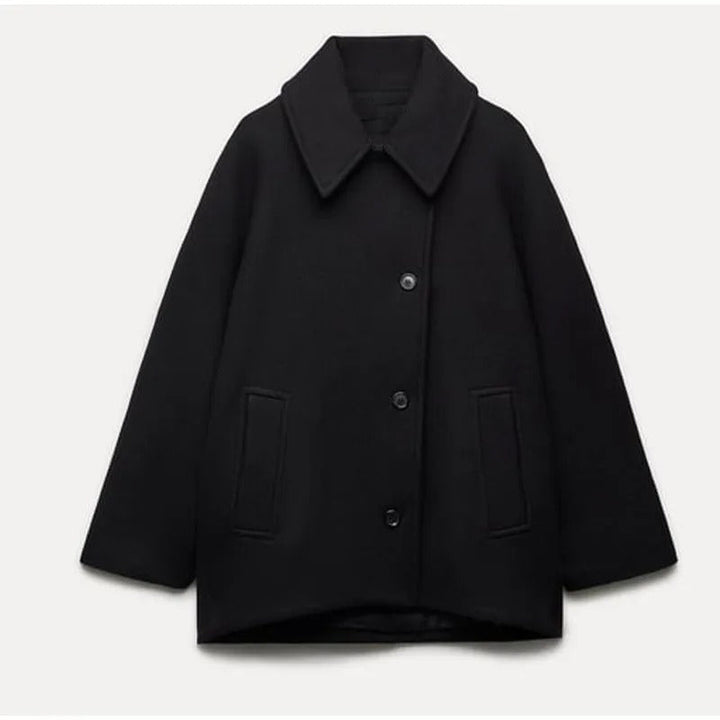 Oversized stilfuld damejakke - Amara