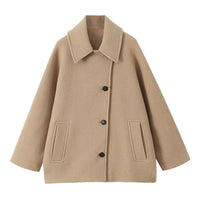 Oversized stilfuld damejakke - Amara