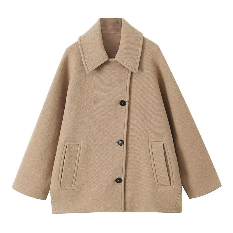 Oversized stilfuld damejakke - Amara