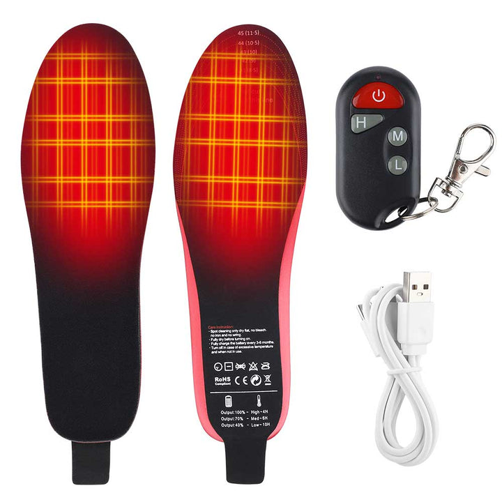 Rechargeable Heated Insoles - Aurora