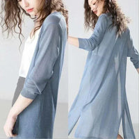 Women's long vest light and versatile – Fernanda