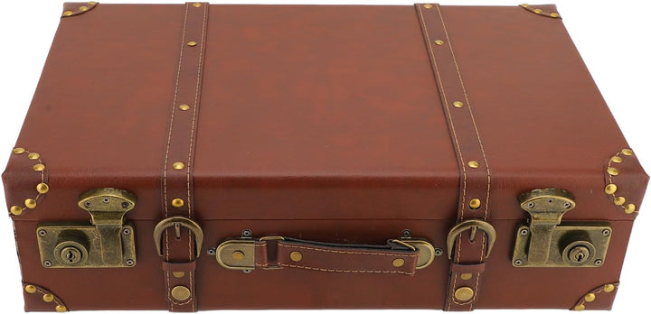 Vintage Leder-Overnight-Handgepäckkoffer mit Legierungsschloss – Heritage Braun